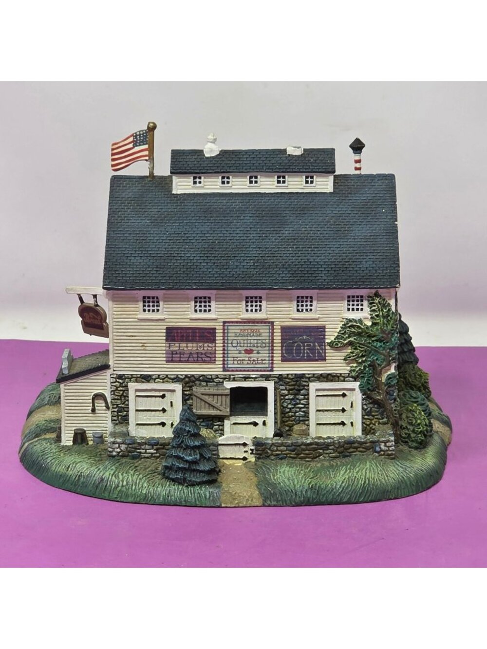 Charles Wysocki Peppercricket Farms Hand-Painted Collectible Americana Decor